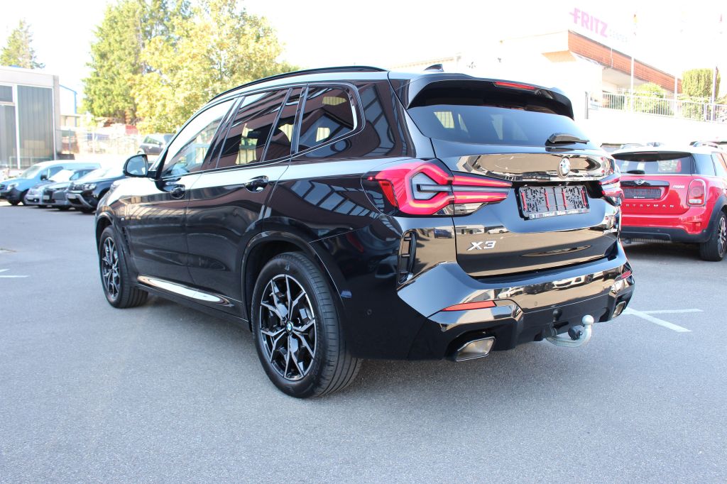BMW X3 2023 г. Чёрный, пробег 56890 км