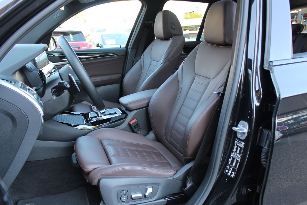 BMW X3 2023 г. Чёрный, пробег 56890 км