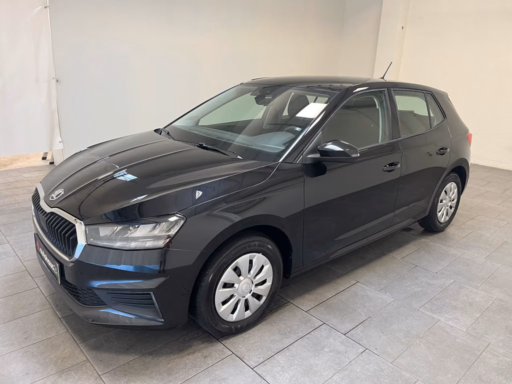 Skoda Fabia 2022 г. Чёрный, пробег 39456 км