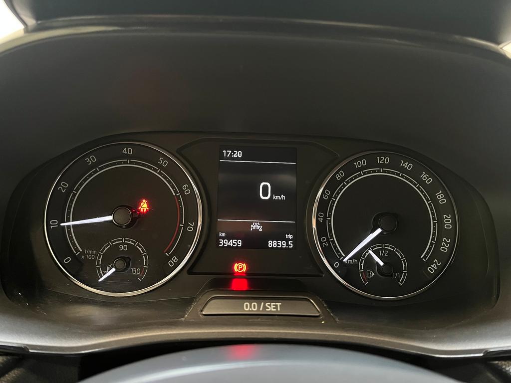 Skoda Fabia 2022 г. Чёрный, пробег 39456 км