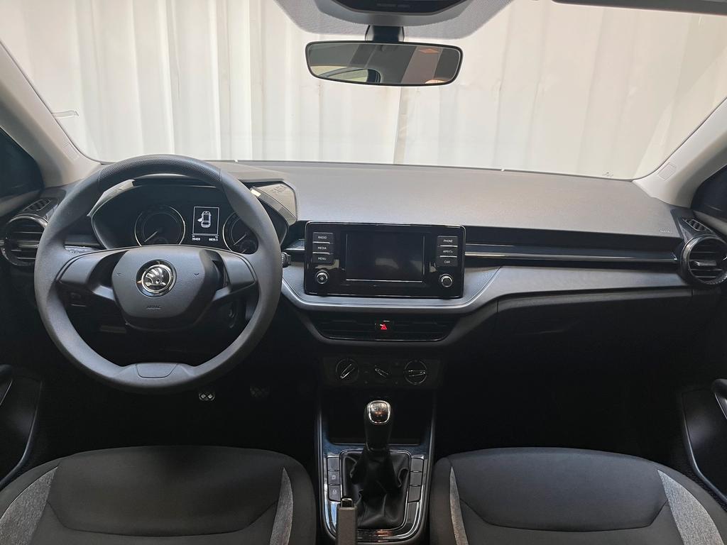 Skoda Fabia 2022 г. Чёрный, пробег 39456 км