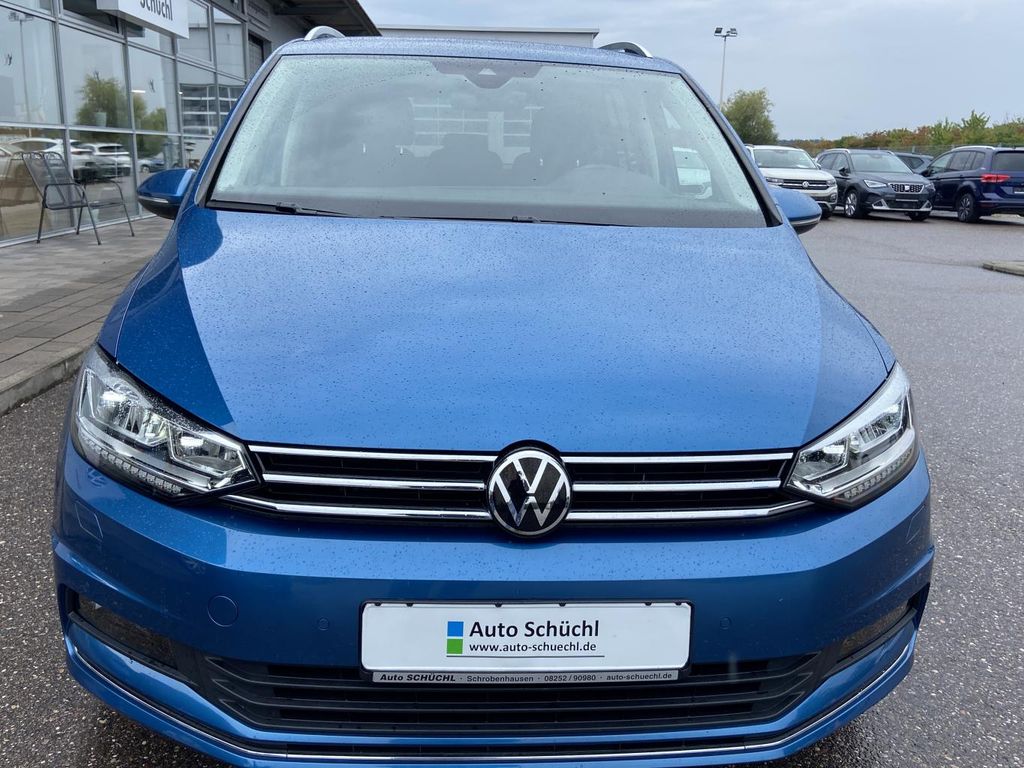 Volkswagen Touran 2022 г. Синий, пробег 49243 км