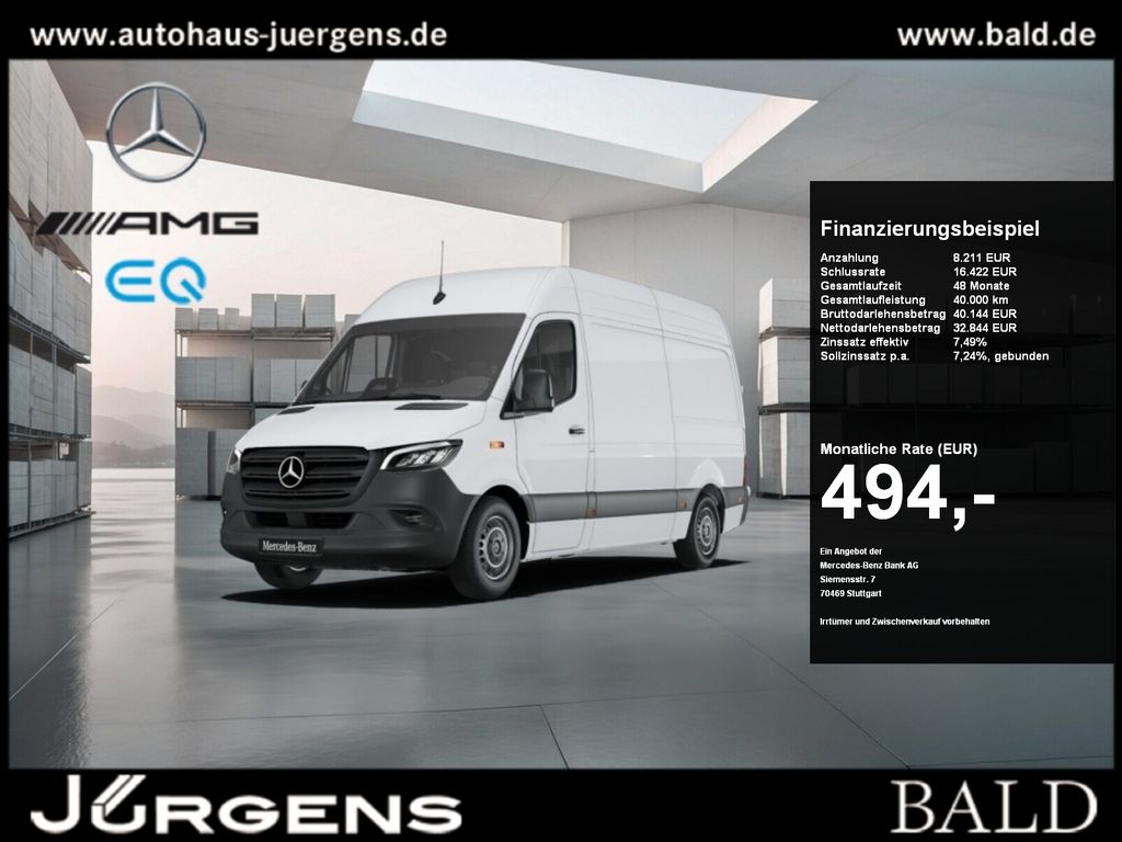 Mercedes-Benz SPRINTER 2024 г. Белый, пробег 35100 км