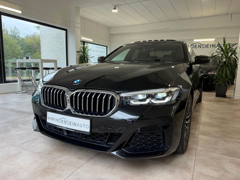BMW 530 2023 г. Чёрный, пробег 44000 км