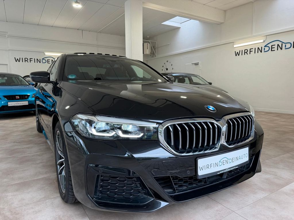 BMW 530 2023 г. Чёрный, пробег 44000 км