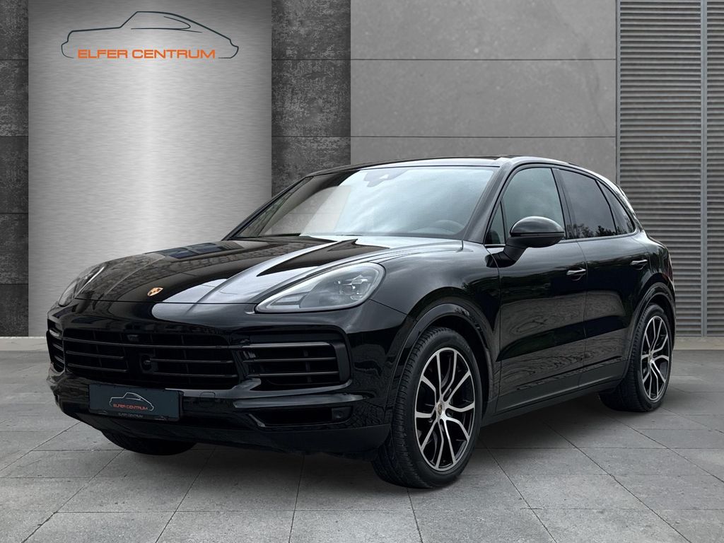 Porsche Cayenne 2022 г. Чёрный, пробег 37392 км