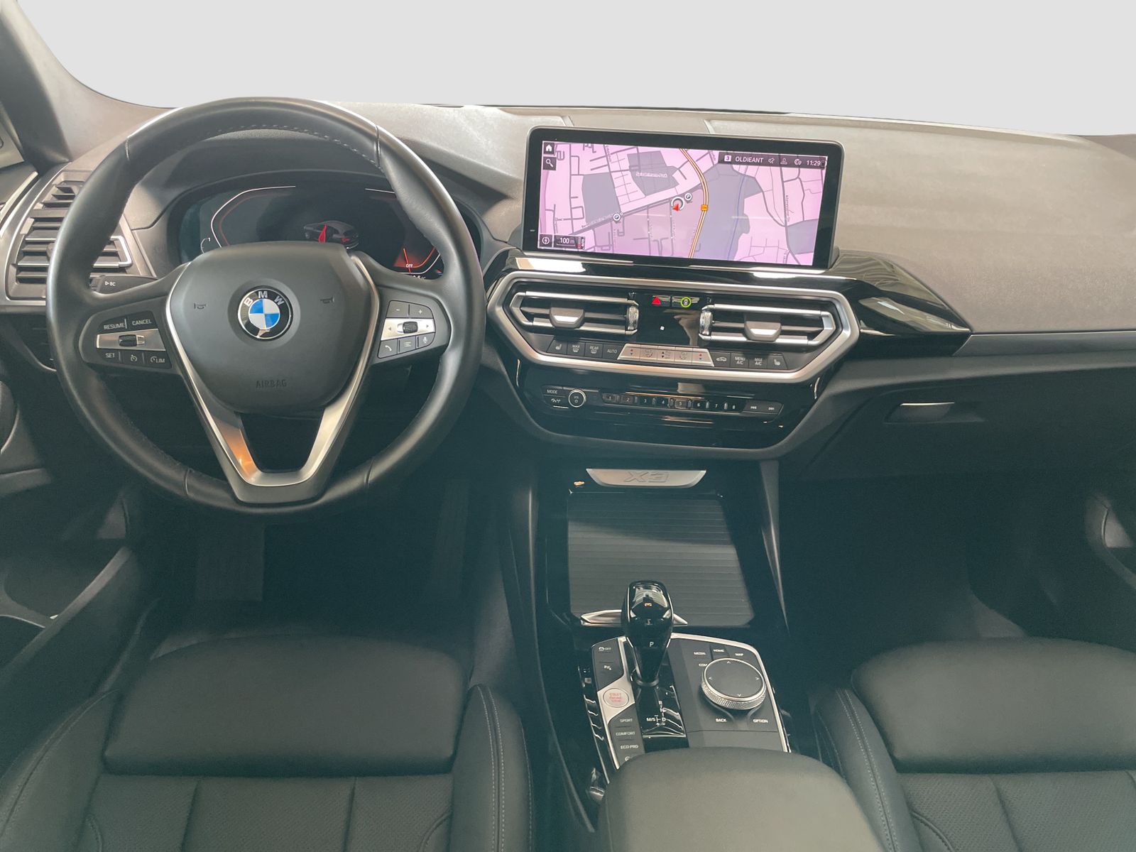 BMW X3 2023 г. Чёрный, пробег 47957 км