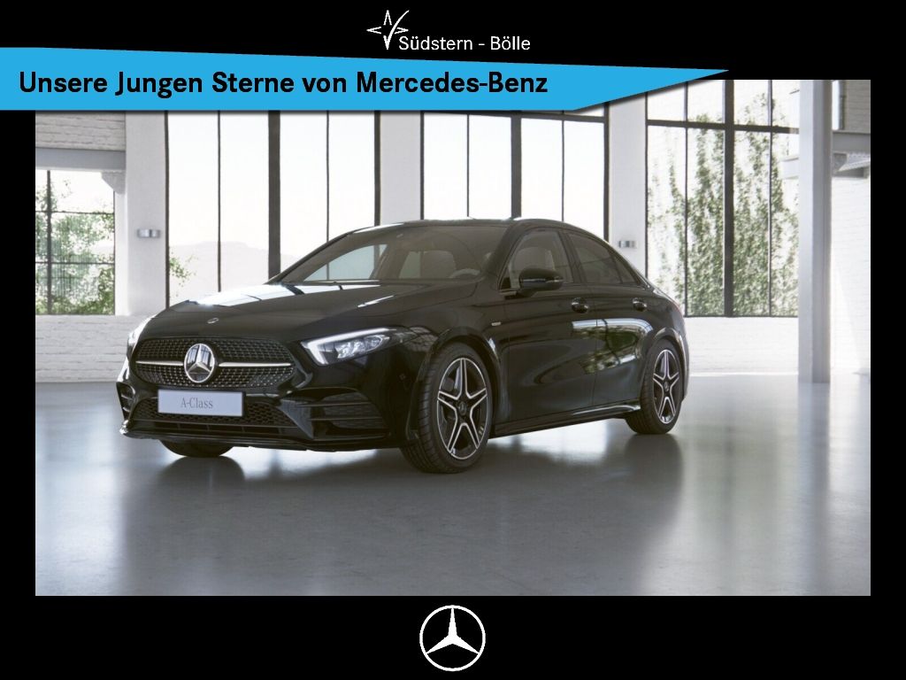 Mercedes-Benz A 200 2021 г. Чёрный, пробег 50000 км