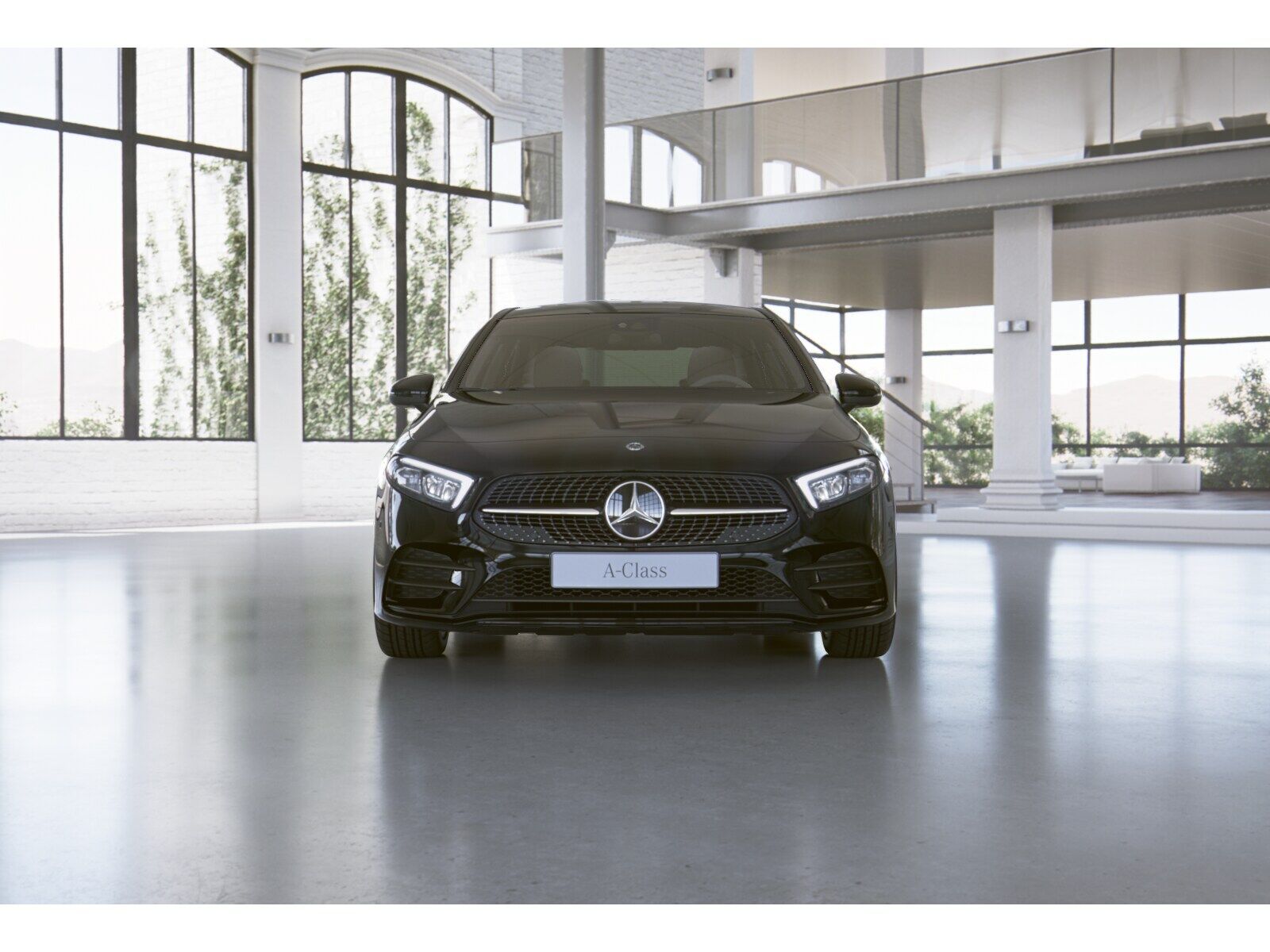 Mercedes-Benz A 200 2021 г. Чёрный, пробег 50000 км