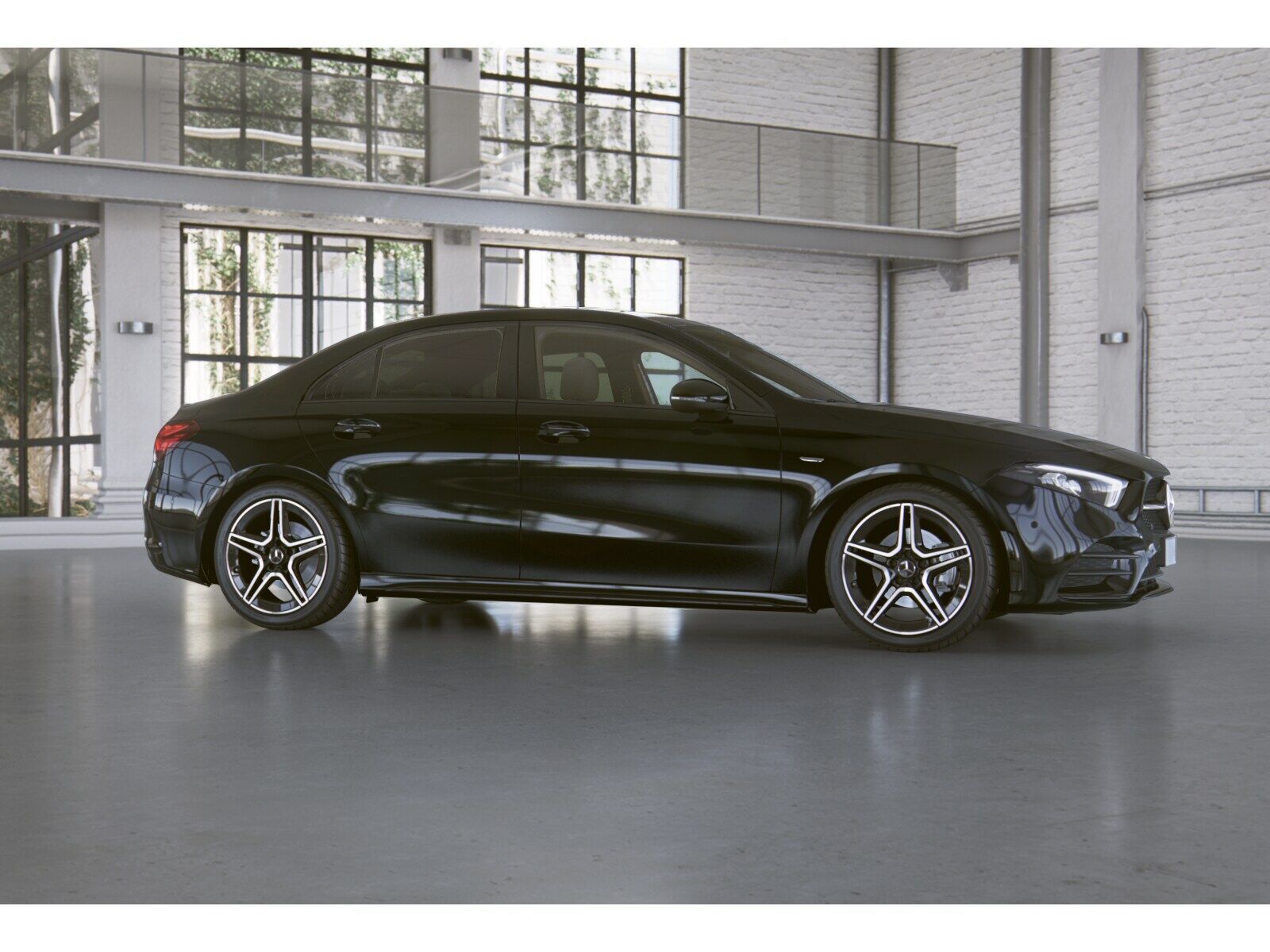 Mercedes-Benz A 200 2021 г. Чёрный, пробег 50000 км
