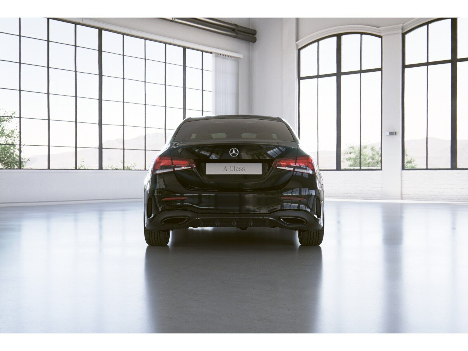 Mercedes-Benz A 200 2021 г. Чёрный, пробег 50000 км
