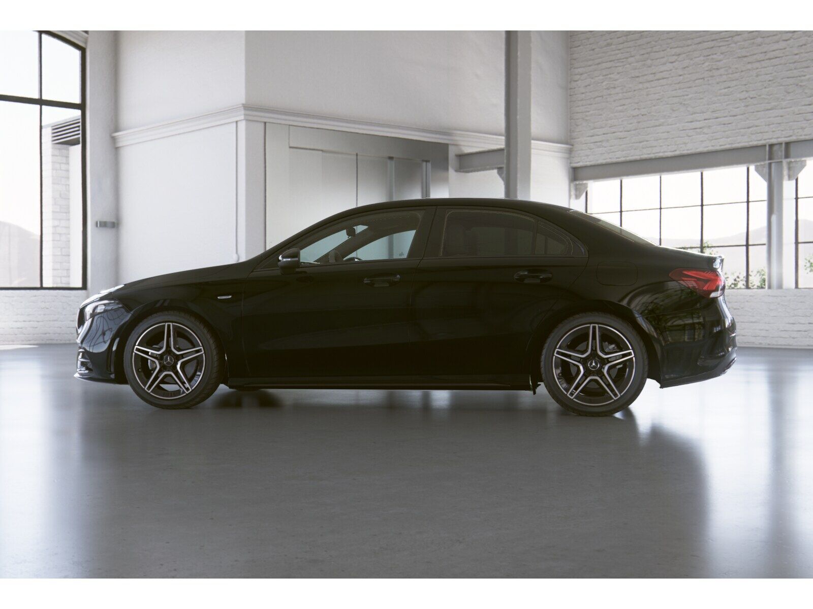 Mercedes-Benz A 200 2021 г. Чёрный, пробег 50000 км