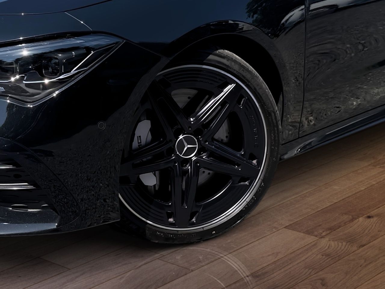 Mercedes-Benz CLA 35 AMG 2025 г. Чёрный, пробег 18804 км