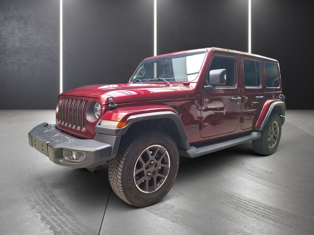 Jeep Wrangler 2021 г. Красный, пробег 54144 км
