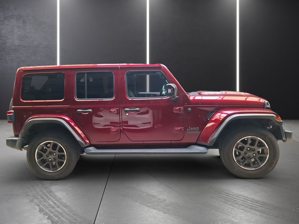 Jeep Wrangler 2021 г. Красный, пробег 54144 км