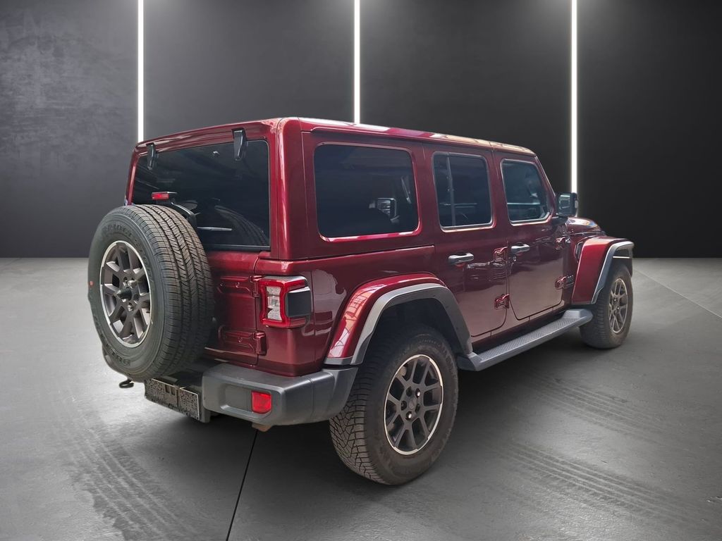 Jeep Wrangler 2021 г. Красный, пробег 54144 км