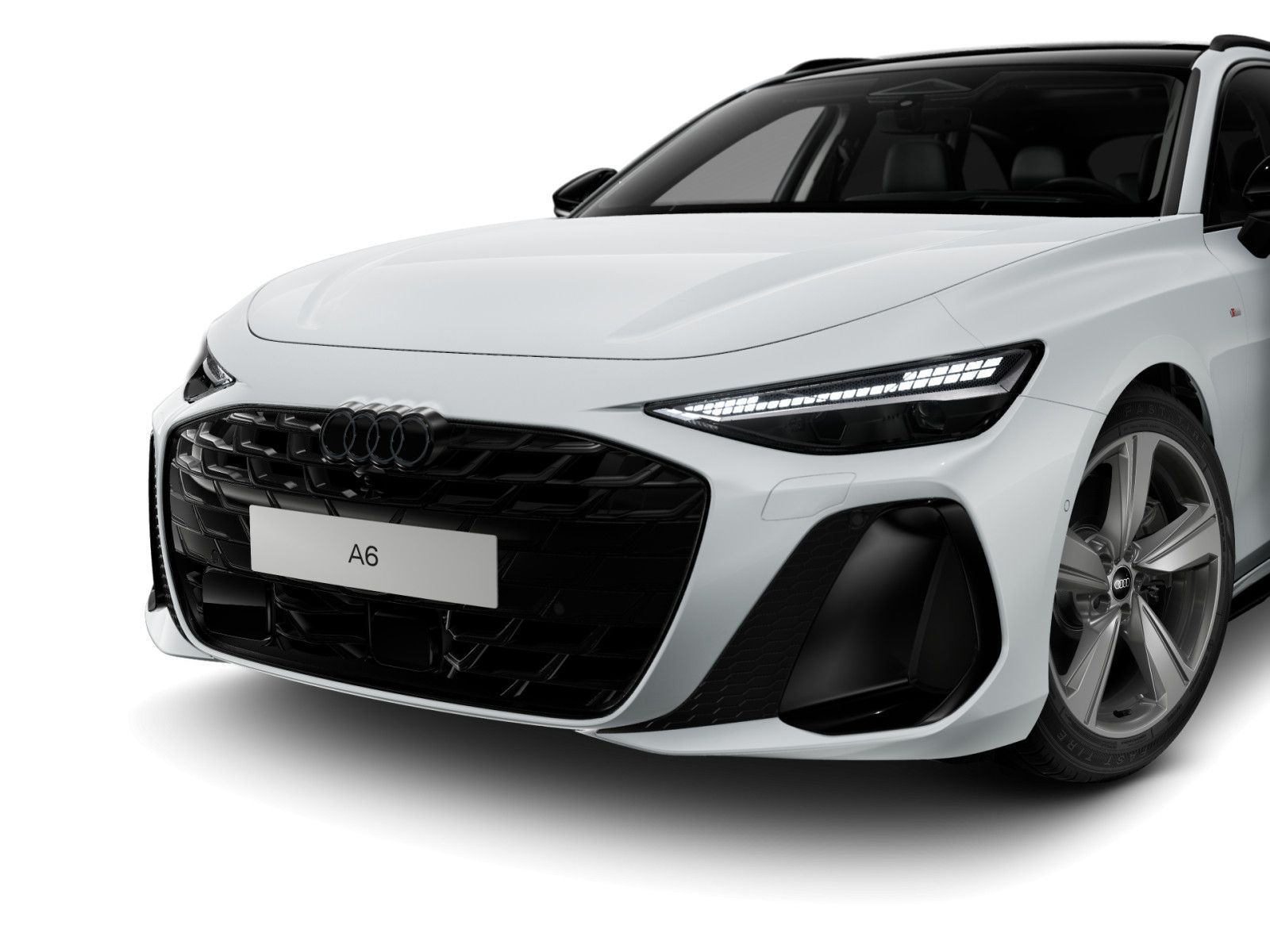 Audi A6 2026 г. Белый, пробег 22059 км