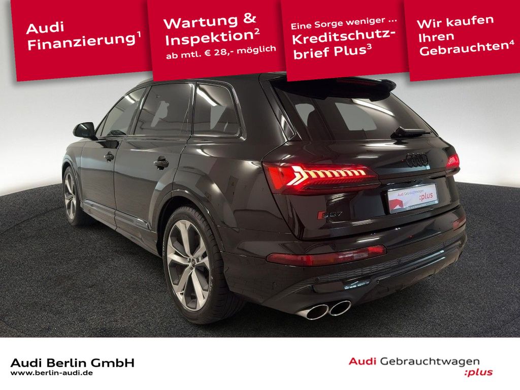 Audi SQ7 2023 г. Чёрный, пробег 49000 км
