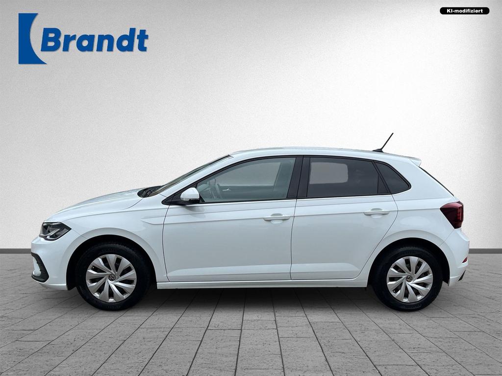 Volkswagen Polo 2023 г. Белый, пробег 59500 км