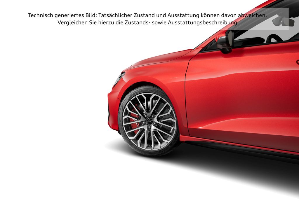 Audi S3 2025 г. Красный, пробег 3171 км