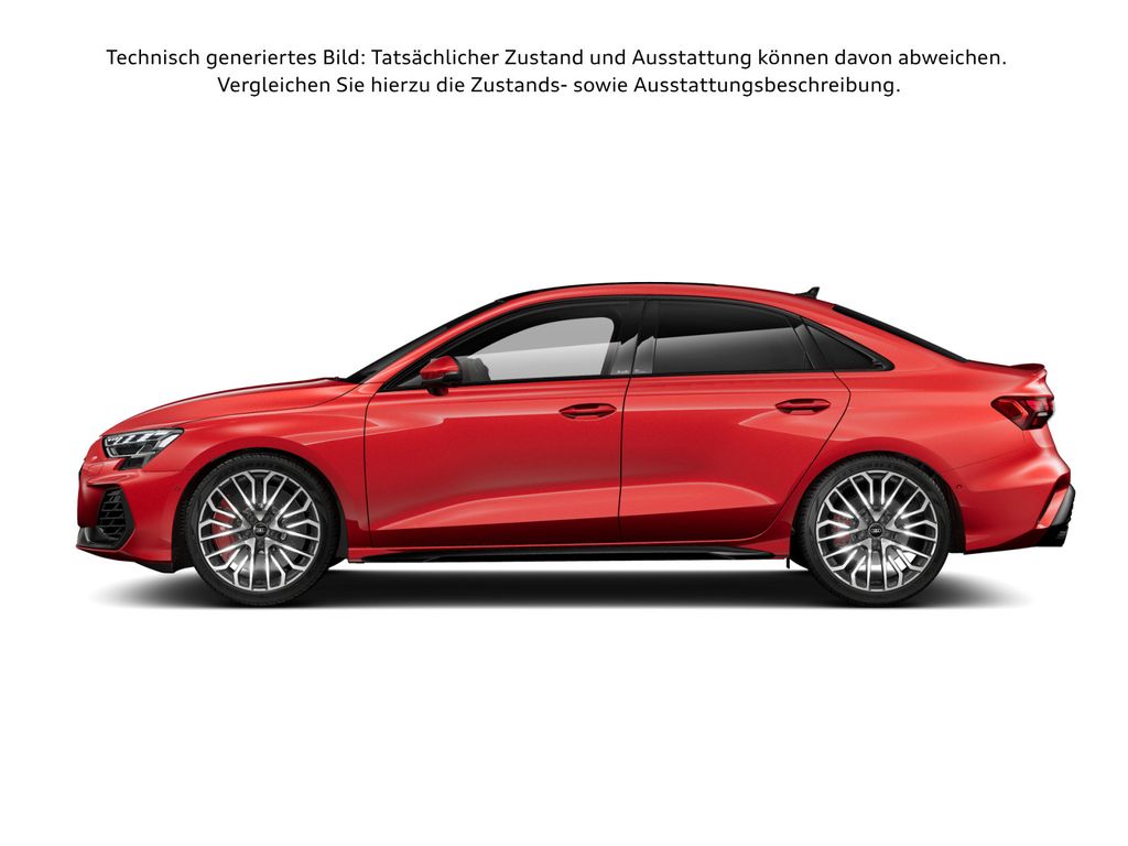 Audi S3 2025 г. Красный, пробег 3171 км
