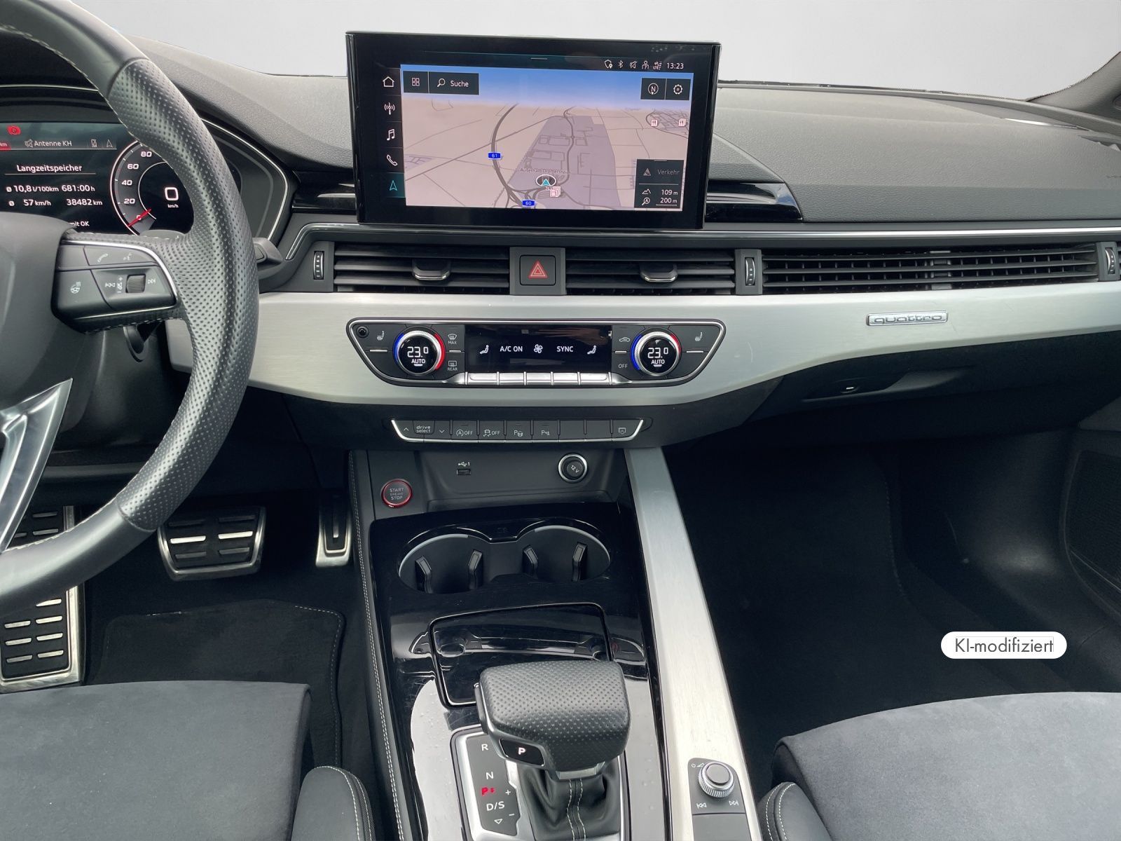 Audi S5 2023 г. Зелёный, пробег 38493 км