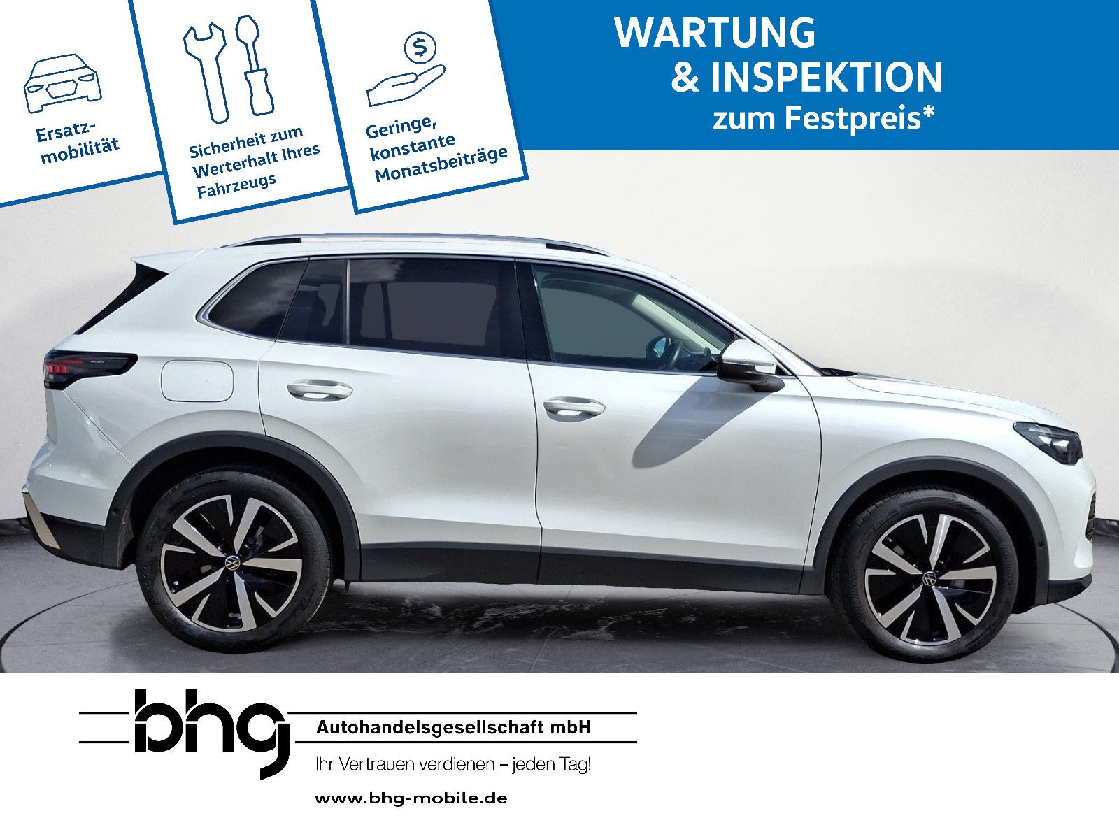 Volkswagen Tiguan 2026 г. Белый, пробег 11244 км
