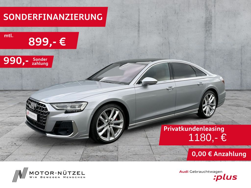 Audi S8 2022 г. Серебристый, пробег 48918 км