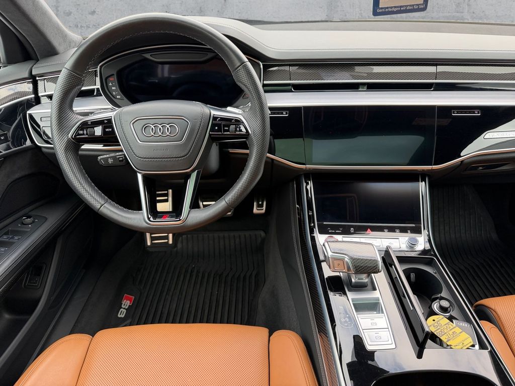 Audi S8 2022 г. Серебристый, пробег 48918 км
