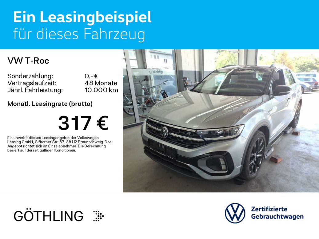 Volkswagen T-Roc 2022 г. Серебристый, пробег 41785 км