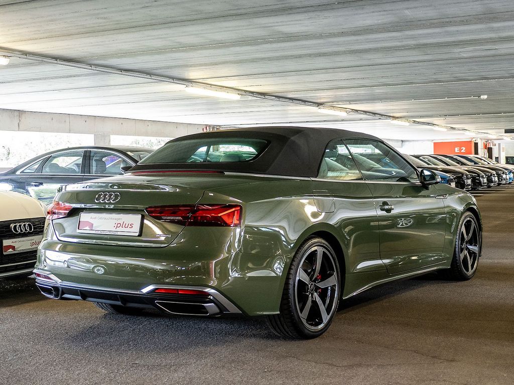 Audi A5 2023 г. Зелёный, пробег 28354 км