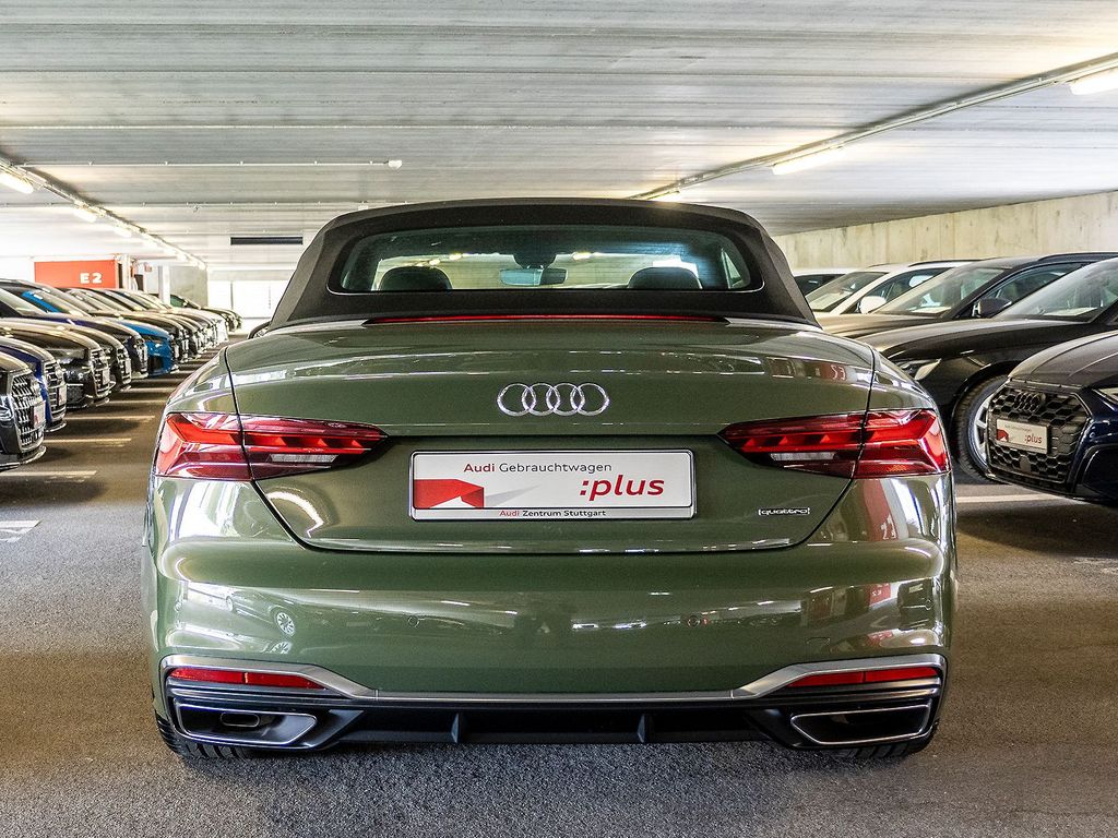 Audi A5 2023 г. Зелёный, пробег 28354 км