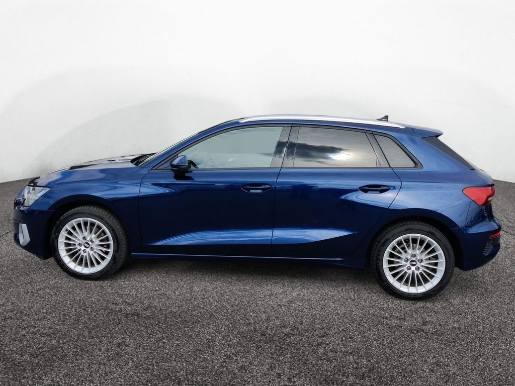 Audi A3 2021 г. Синий, пробег 40924 км