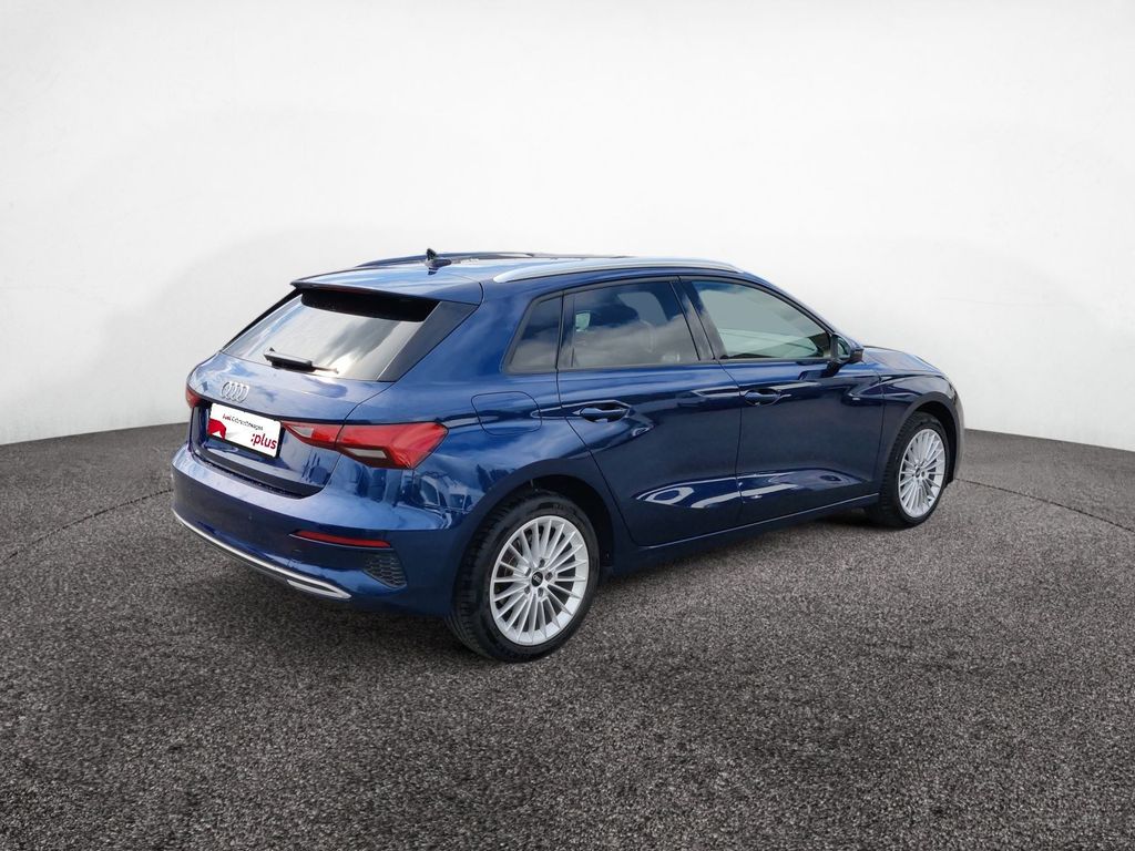 Audi A3 2021 г. Синий, пробег 40924 км