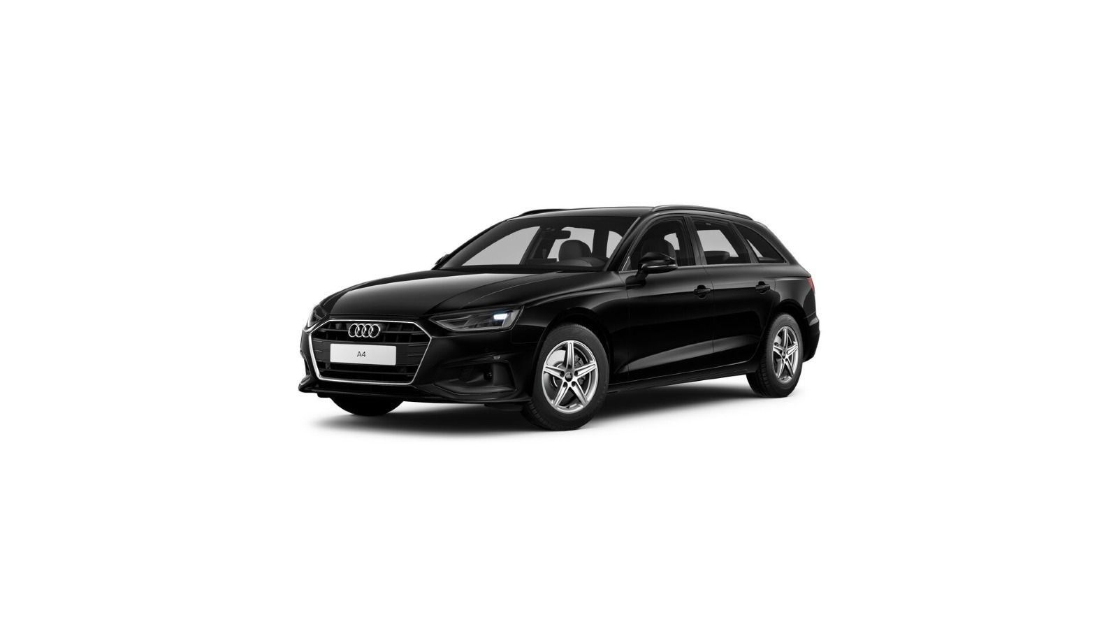 Audi A4 2023 г. Чёрный, пробег 20630 км