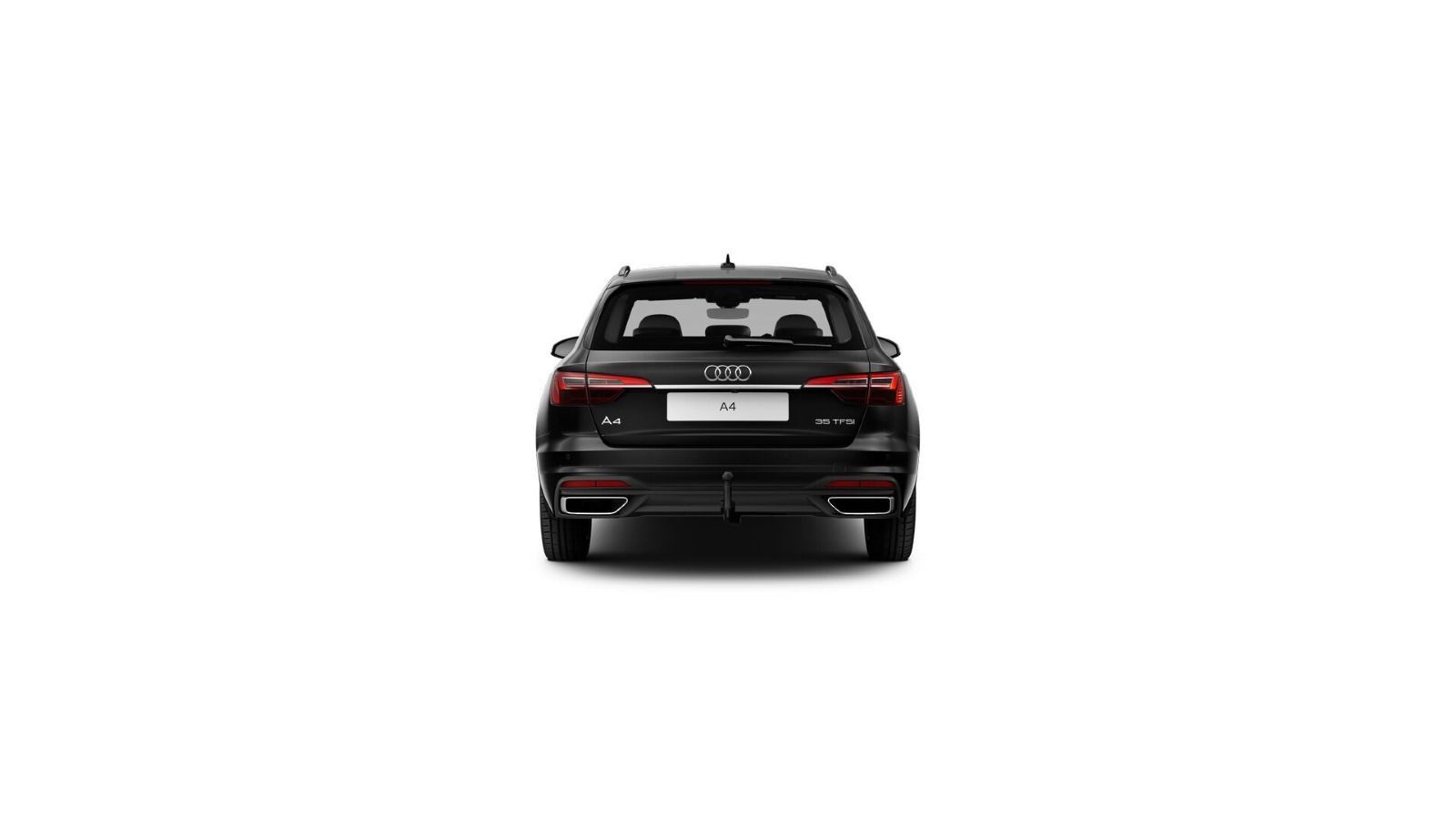 Audi A4 2023 г. Чёрный, пробег 20630 км