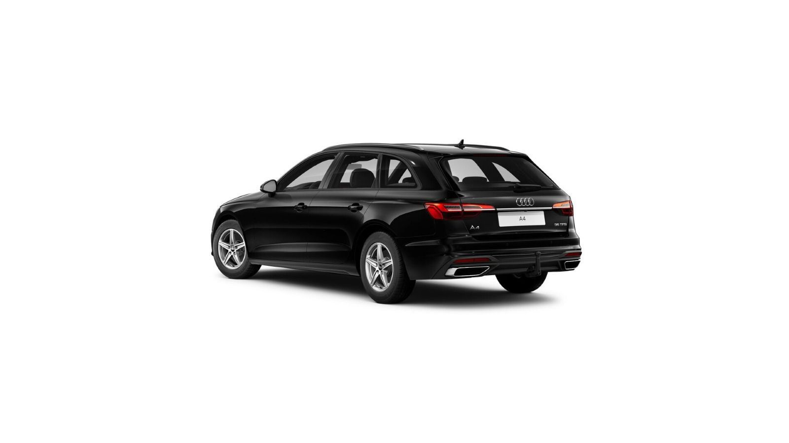 Audi A4 2023 г. Чёрный, пробег 20630 км