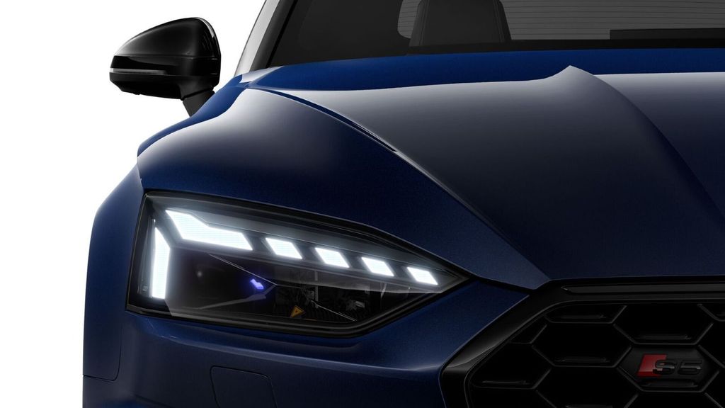 Audi S5 2023 г. Синий, пробег 58900 км