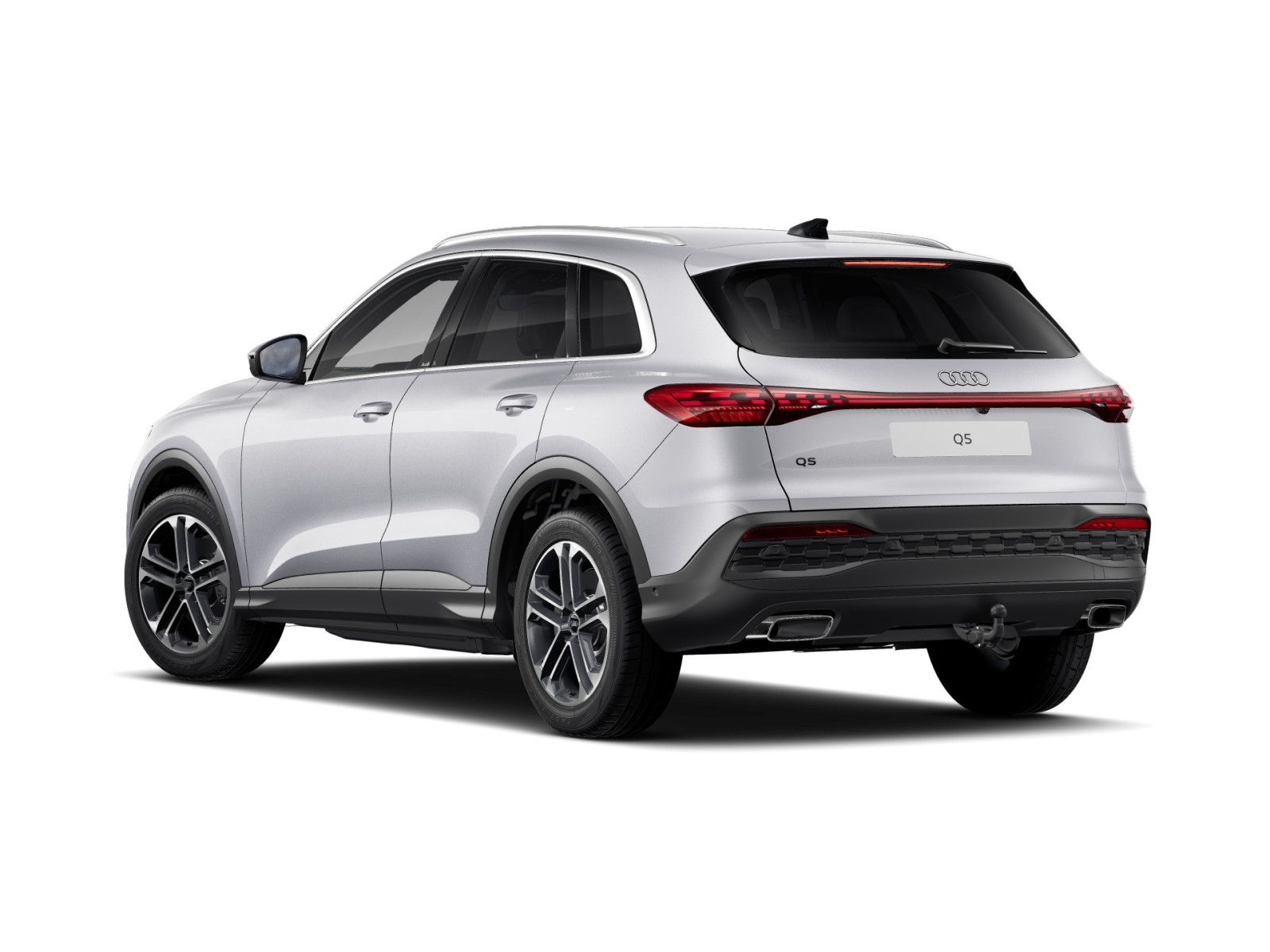Audi Q5 2025 г. Серебристый, пробег 25356 км