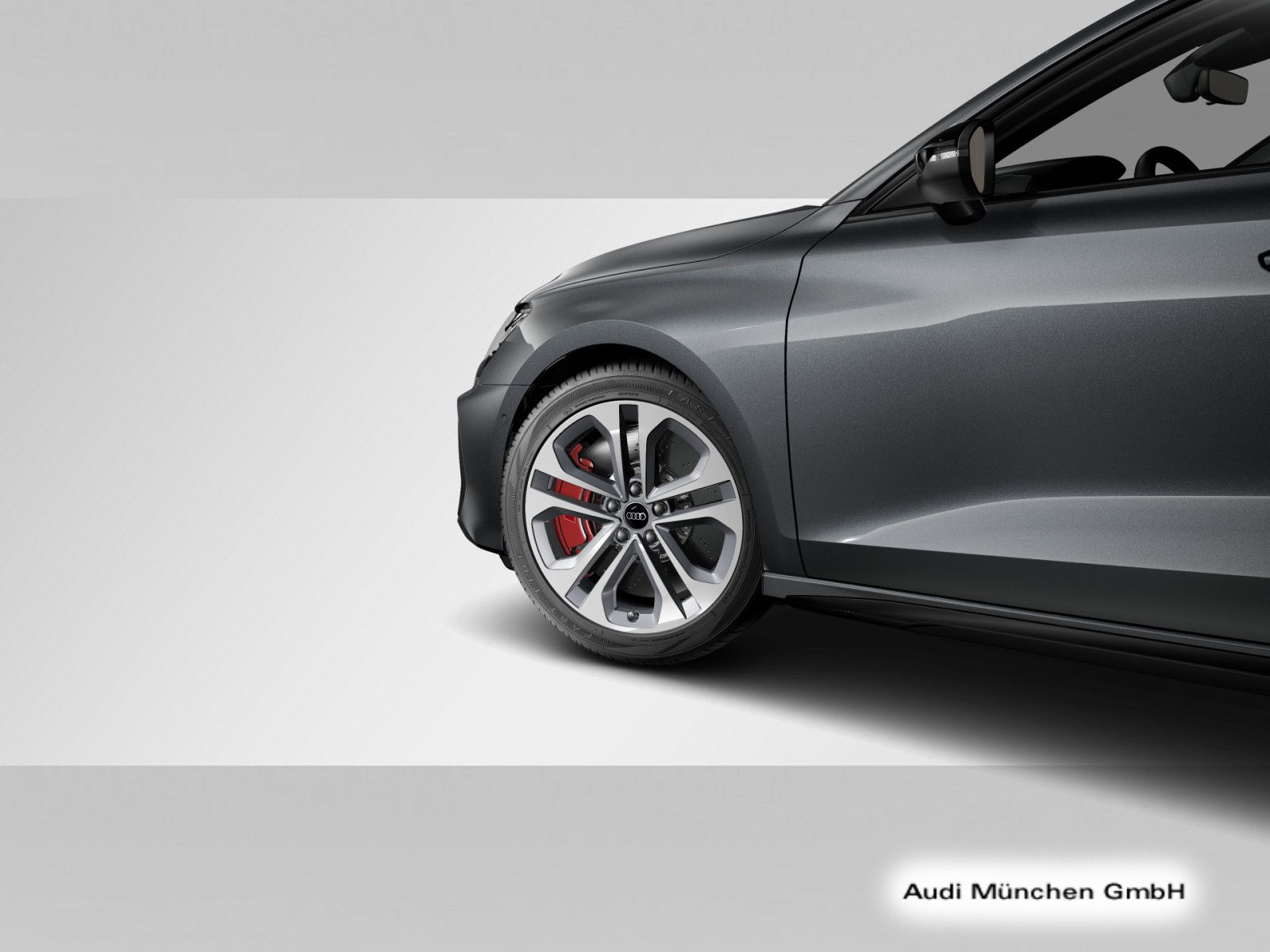 Audi S3 2025 г. Серый, пробег 14410 км