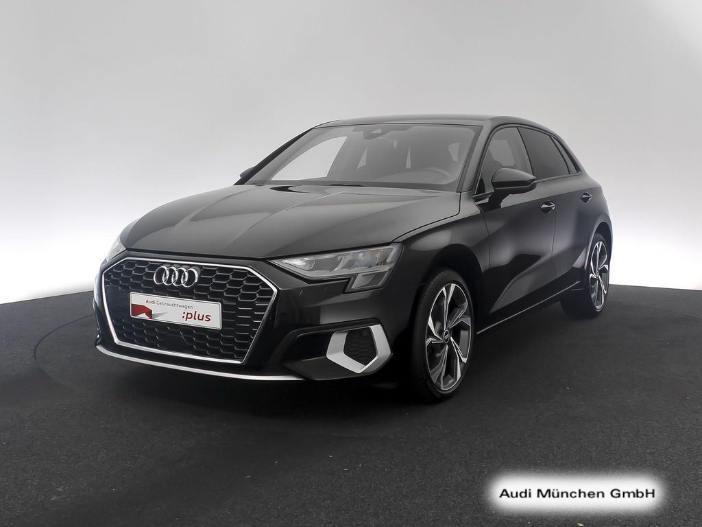 Audi A3 2024 г. Чёрный, пробег 29545 км