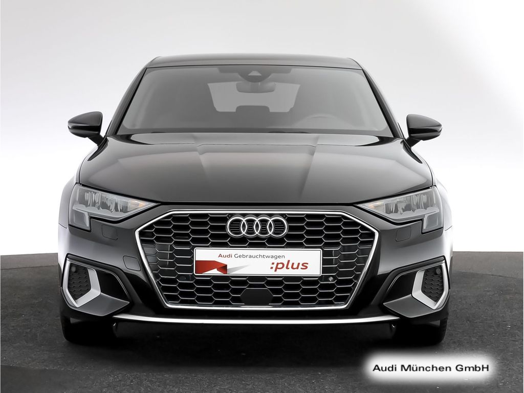 Audi A3 2024 г. Чёрный, пробег 29545 км