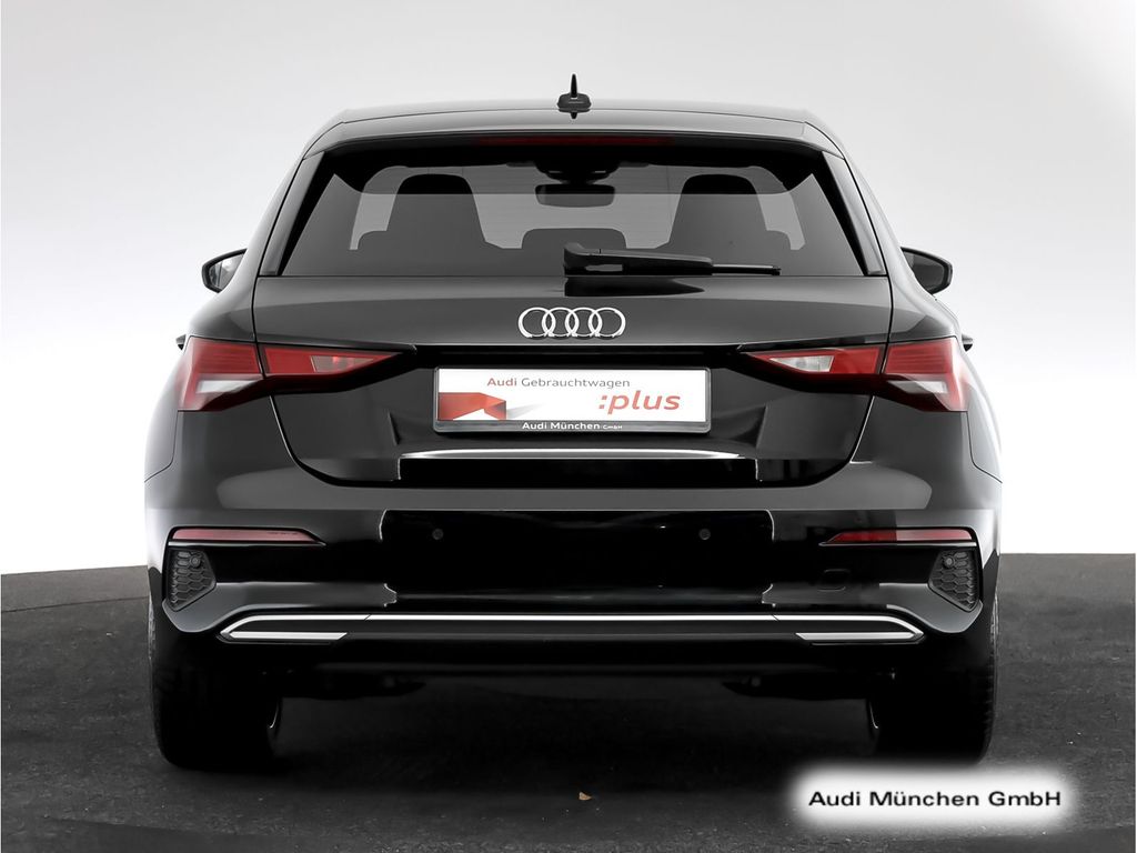 Audi A3 2024 г. Чёрный, пробег 29545 км