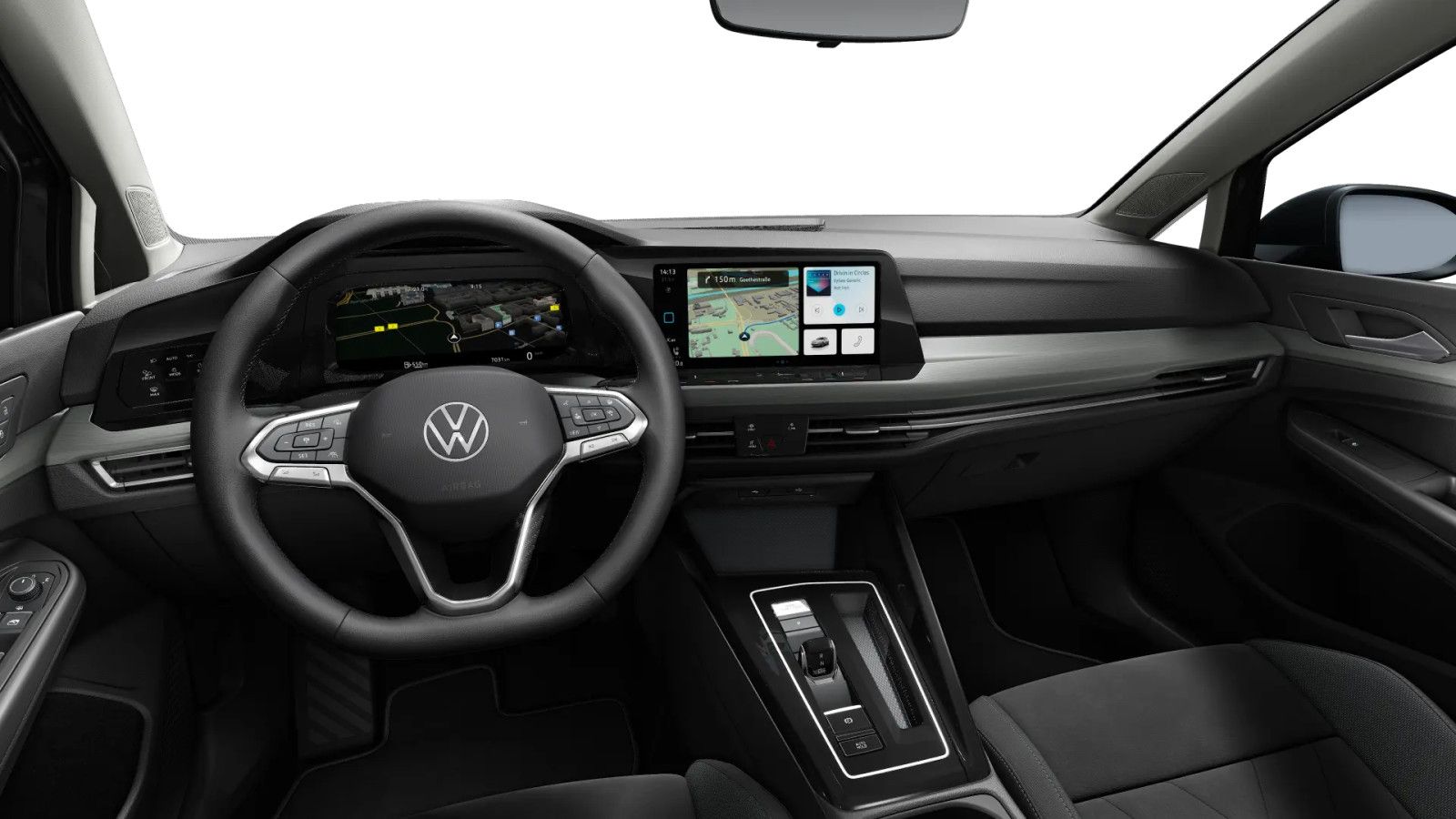 Volkswagen Golf 2024 г. Чёрный, пробег 32014 км