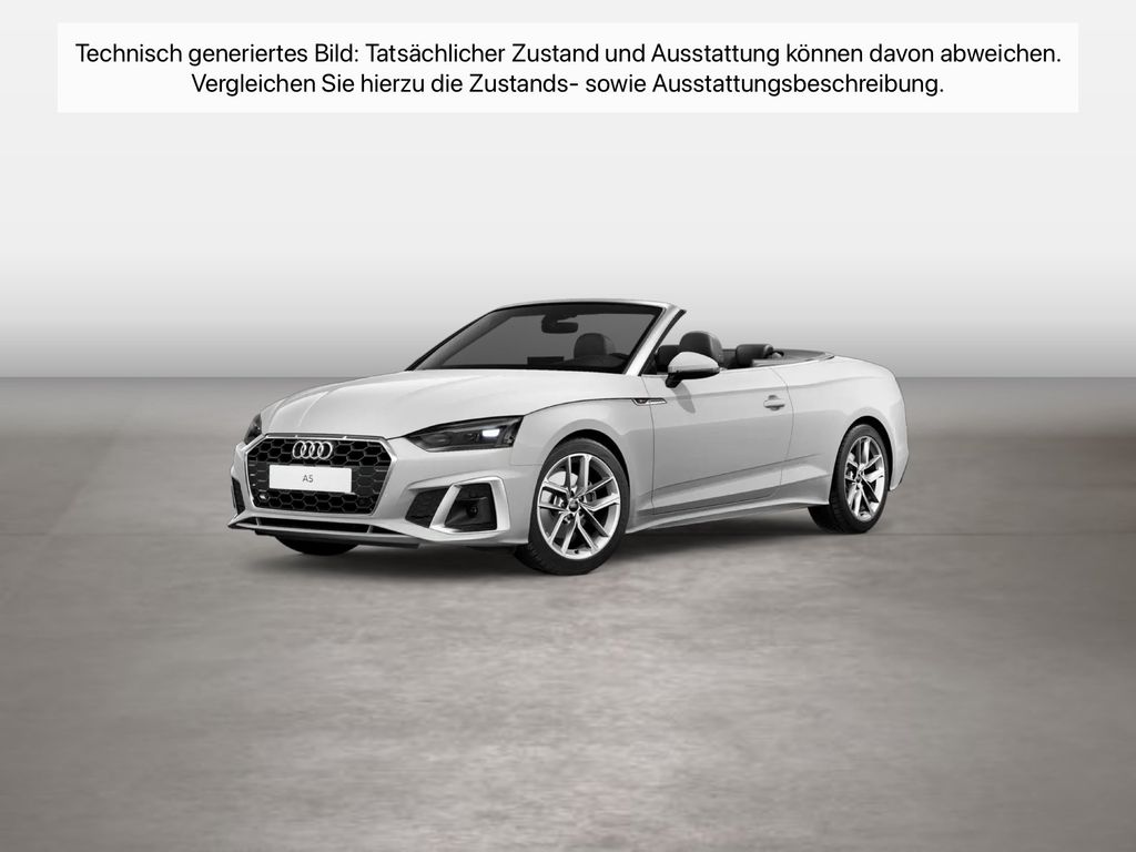 Audi A5 2023 г. Белый, пробег 56955 км