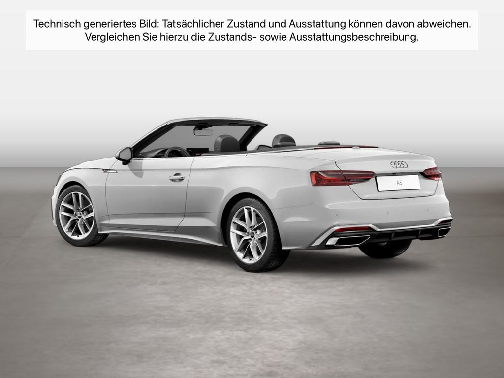 Audi A5 2023 г. Белый, пробег 56955 км