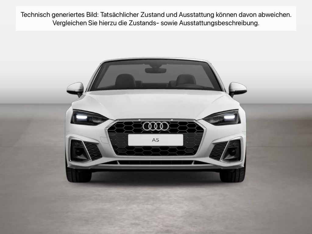 Audi A5 2023 г. Белый, пробег 56955 км