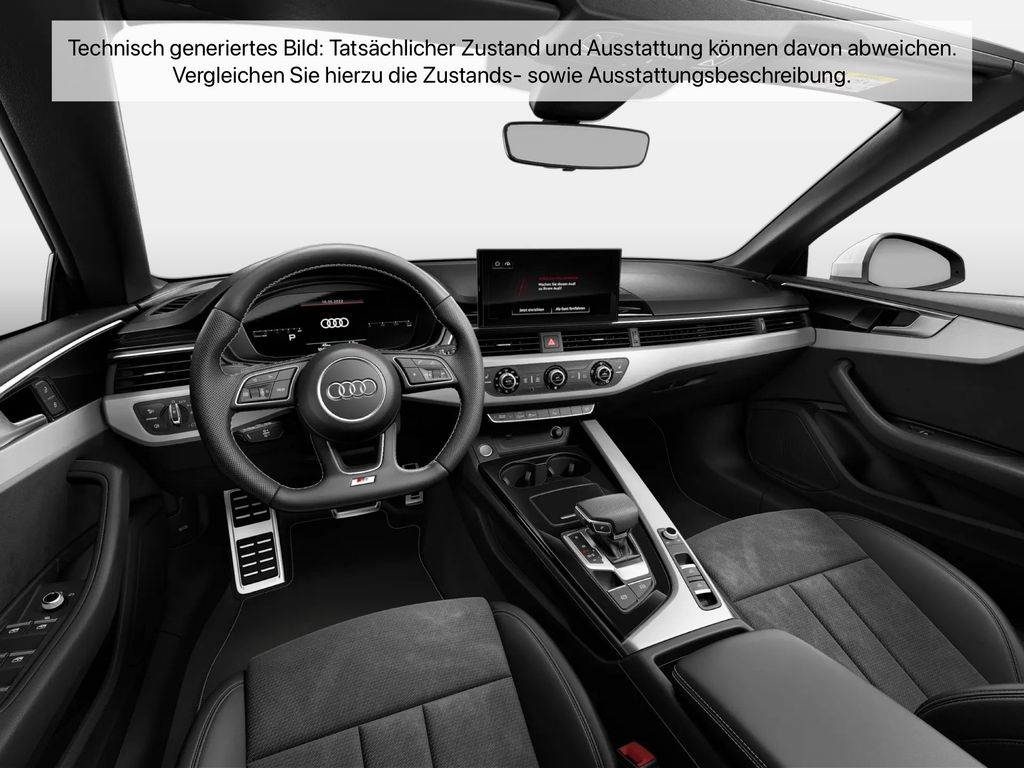 Audi A5 2023 г. Белый, пробег 56955 км