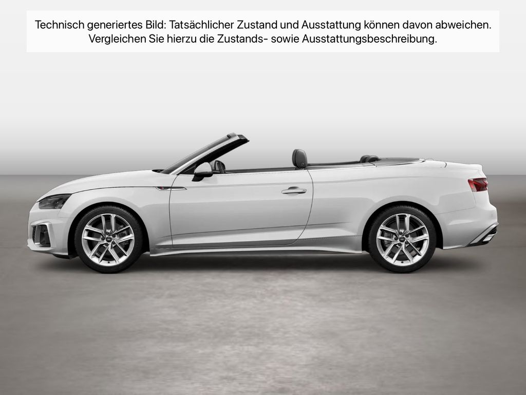 Audi A5 2023 г. Белый, пробег 56955 км