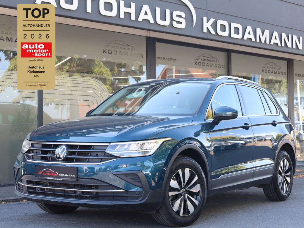 Volkswagen Tiguan 2024 г. Синий, пробег 46765 км